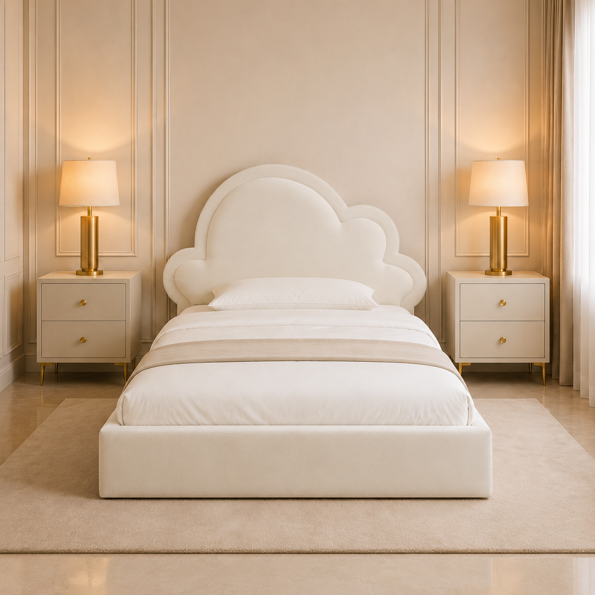 Cloud Junior Upholstered Bed