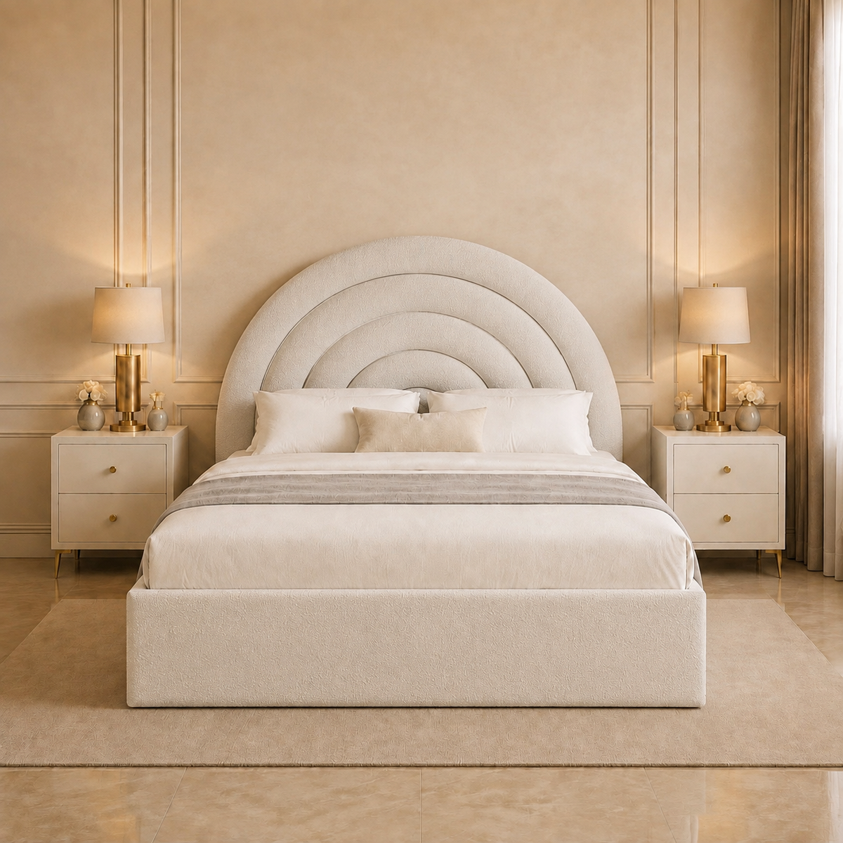 Arthur Heritage Upholstered Bed Frame