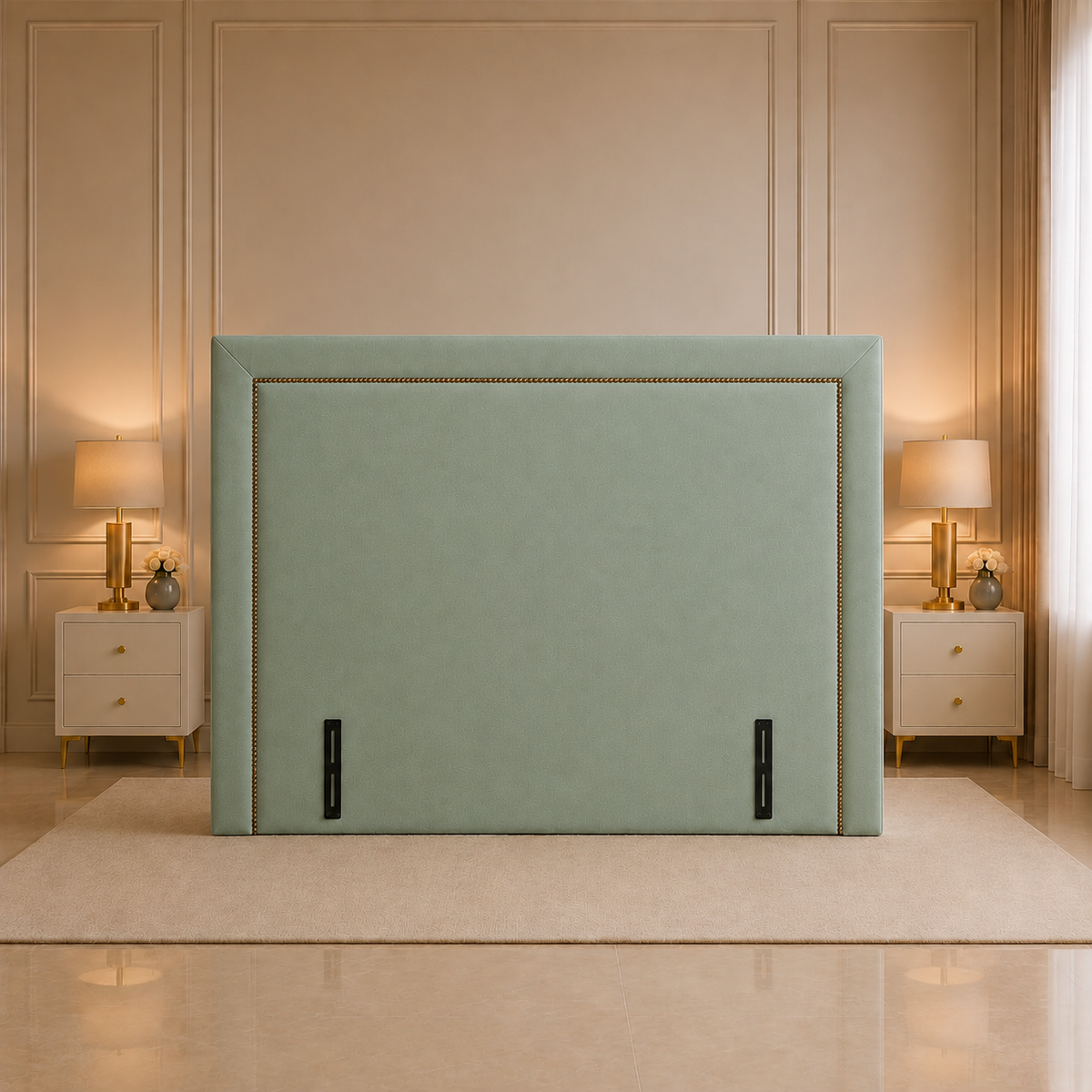 Esme Classic Upholstered Headboard
