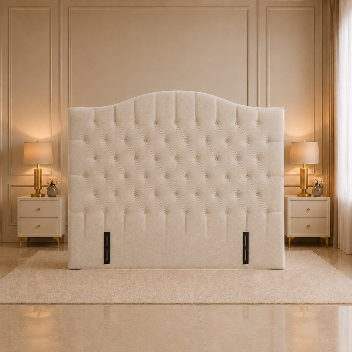 Valerie Statement Upholstered Headboard