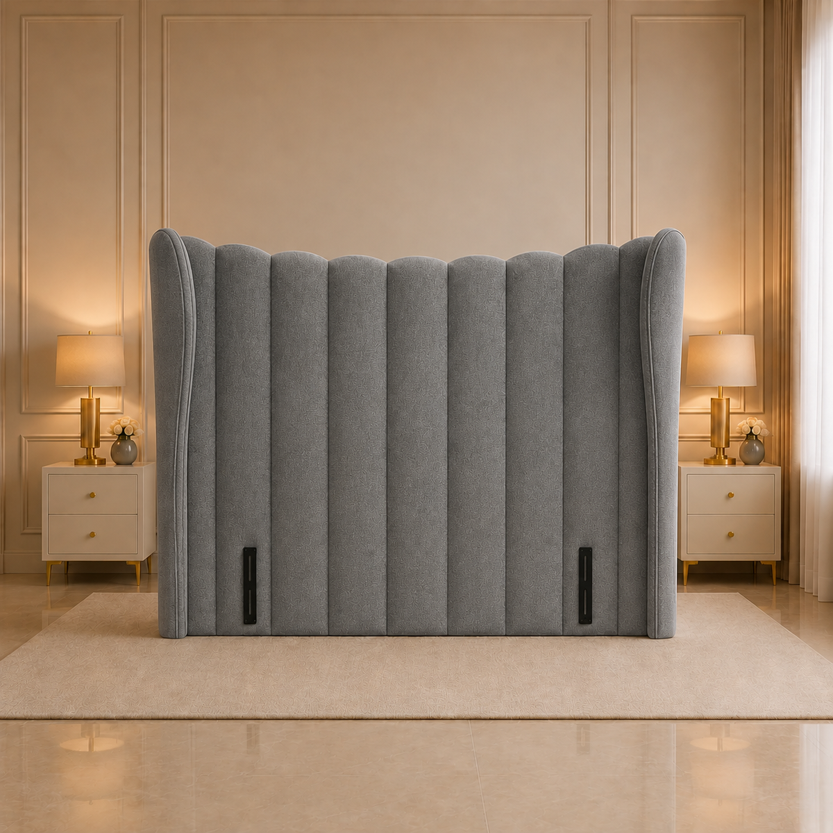 Camilla Luxury Upholstered Headboard