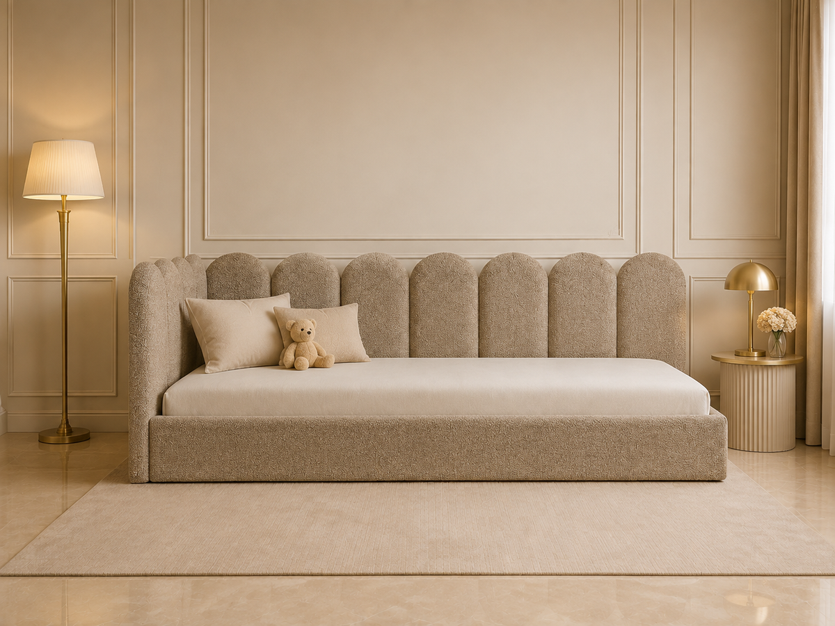Poppy Junior Luxury Upholstered Bed
