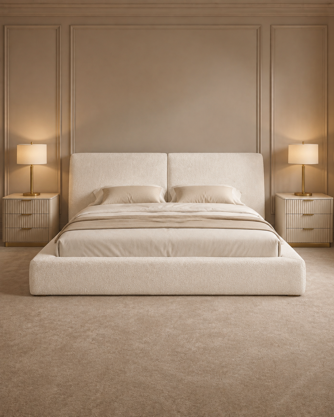 Casa Modular Luxury Upholstered Bed Frame