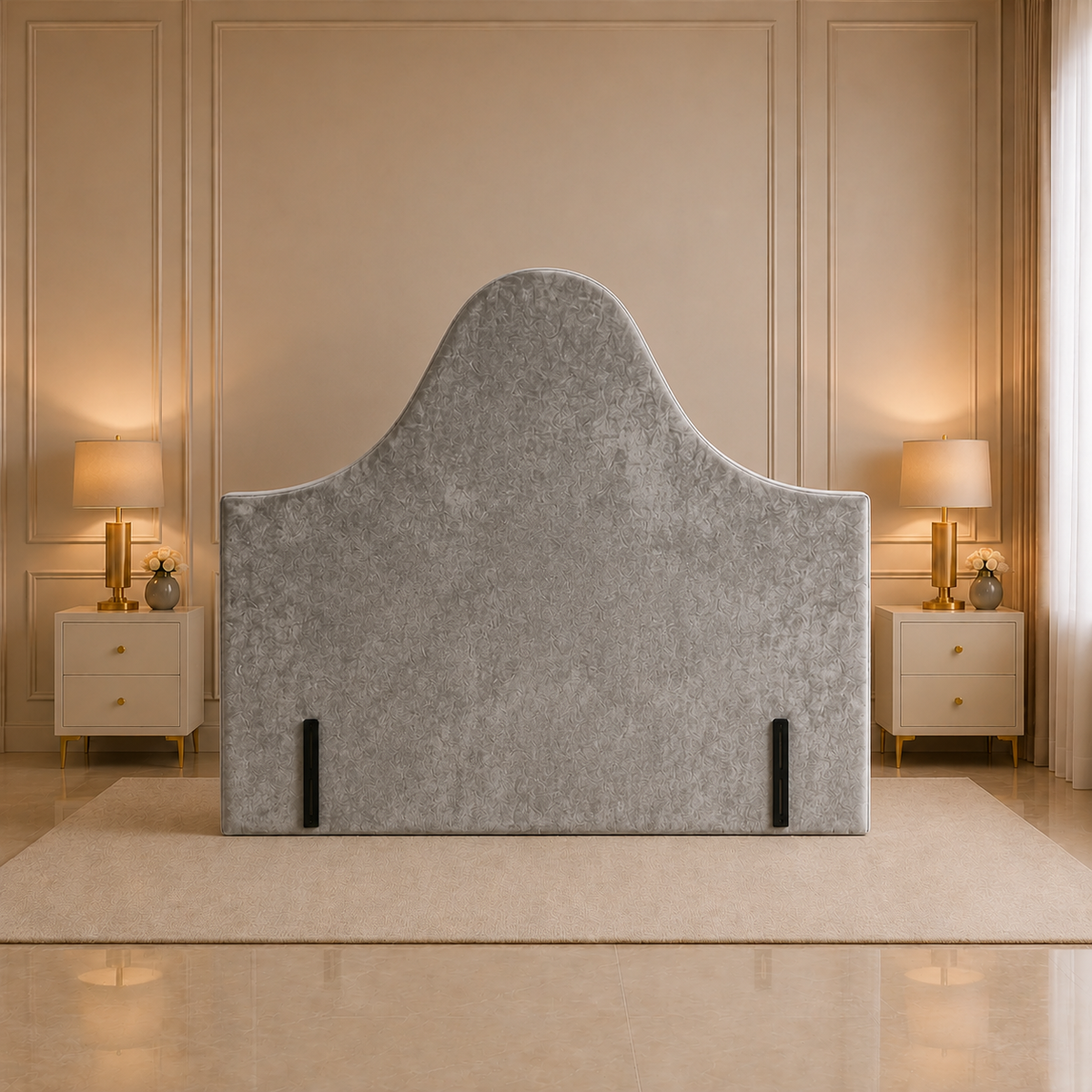 Elysee Luxury Upholstered Headboard