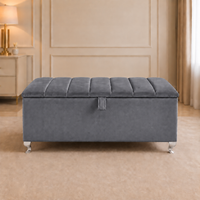 Grey Plush Velvet